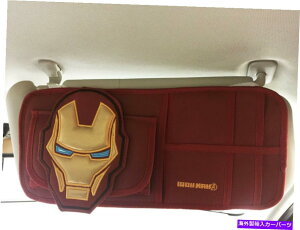 TVF[h ACA}̓AxW[YJ[SUVTVF[hJo[AToCU[|PbgI[KiCU[ɋQ܂ Iron Man Marvel The Avengers Car SUV Sunshade Cover , Sun Visor Pocket Organizer