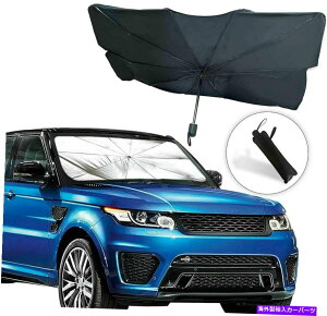 TVF[h ܂肽݉\ȎԂ̑zVF[htgKXTVF[htgEBhEJo[oCU[UVP Foldable Car Sun Shade Windshield Sunshade Front Window Cover Visor UV Umbrella