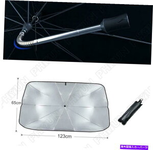 TVF[h Z_SUVnb`obN}`pXԗp̎Ԃ̃tgKXA̎P Car Windshield Sun Shade Umbrella For Sedan SUV Hatchback Multi-Purpose Vehicles