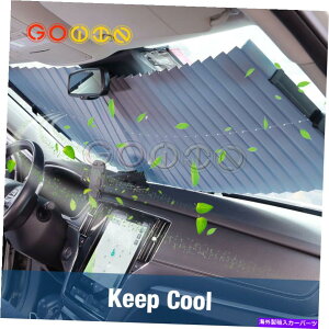 TVF[h I[gVF[h܂肽ݎԊi[J[eUVیtgKXoCU[65cm Auto Shade Folding Car Retractable Curtain UV Protection Windshield Visor 65cm