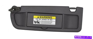 サンシェード ドライバーは2006-08ホンダシビック83280-SNA-A01ZA US船にアトラスグレイサンバイザーを去りました Driver Left Atlas Gray Sun Visor For 2006-08 Honda Civic 83280-SNA-A01ZA US Ship
