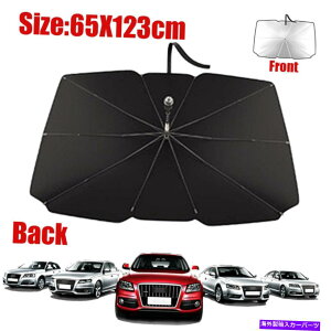 TVF[h jo[TJ[ANZT[tgKXTVF[hP +t[nh Universal Car Accessories Windshield Sun Shade Umbrella + Free-Adjustment Handle