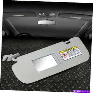 �T���V�F�[�h 11-14��ELANTRA OE�X�^�C�����h���C�o�[�T�C�h�T���o�C�U�[�T���V�F�[�hw/�~���[�O���[ FOR 11-14 ELANTRA OE STYLE LEFT DRIVER SIDE SUN VISOR SUNSHADE W/ MIRROR GRAY�y���s�A���i�z
