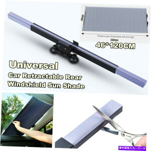 TVF[h 1PCi[ԃtgKXTVF[hJo[uPbgőϔM 1PC Retractable Car Windshield Window Sunshade Cover Heat Resistant with Bracket