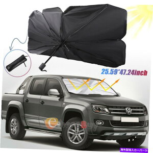 TVF[h 25.5g x47 "܂肽ݎԃTVF[htgKXtgEBhEJo[oCU[UVP 25.5gx47" Foldable Car Sun Shade Windshield Front Window Cover Visor UV Umbrella