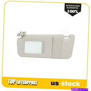 �T���V�F�[�h �g���^�x���U2009-2016���h���C�o�[�T�C�h���C�g�O���[�J�[�T���o�C�U�[�t���T�����[�t For Toyota Venza 2009-2016 Left Driver Side Light Gray Car Sun Visor W/ Sunroof�y���s�A���i�z