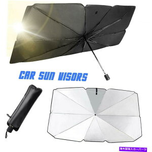 TVF[h YԂ̂߂ɑ傫ȃtgKXPTVF[hq[gubNEBhEJo[oCU[ For Nissan Car Large Windshield Umbrella Sunshade Heat Block Window Cover Visor