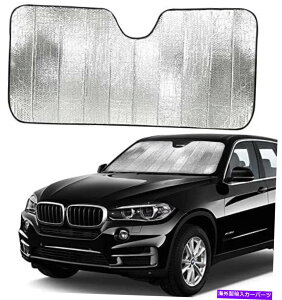 TVF[h Ԃ̃tgtgKXzVF[h܂肽ݐ܂肽ގԃToCU[Jo[V[hubN Car Front Windshield Window Sun Shade Foldable Car Sun Visor Cover Shield Black