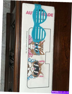 TVF[h Be[WI[gVF[hJ[EBhETVF[hN[Lbc1990NAJ𕕈󂵂܂ Vintage Auto-Shade Car Window Sunshade Cool- Cats 1990 Made USA Sealed