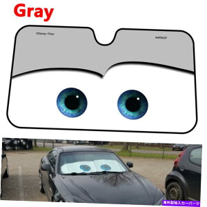 TVF[h DF̖摋̃tgKXJo[TVF[hI[goCU[J[R[o[ACsNT[ Gray Cartoon Window Windscreen Cover Sun Shade Auto Visor Car-Covers Eye Pixar