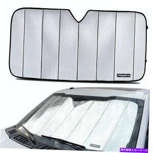TVF[h Ԃ̃tgKXTVF[hAR[fBItH[htgEBhETVF[hjo[T Car Windshield Sun Shade Accordion Folding Front Window Sunshade Universal