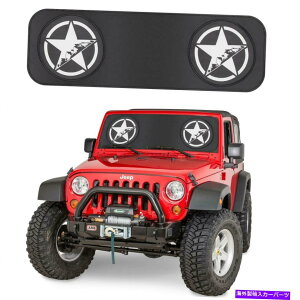 サンシェード フロントフロントガラスの日陰ブロックジープラングラーJK TJ YJ 1985-2020のためのUV光線 Front Windshield Sun Shade Blocks UV Rays For Jeep Wrangler JK TJ YJ 1985-2020