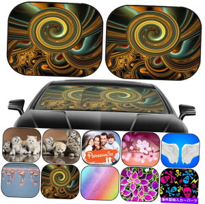 TVF[h tgKXA2PCjo[TtBbg摜26504110Rs[^[FR Windshield Sun Shade 2 pc Universal Fit Image 26504110 Computer generated fr