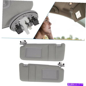 TVF[h  +Êʂݑz̃oCU[yAƃT[t07-11g^J LEFT + RIGHT Side Plush Cloth Sun Visors Pair W/Sunroof For 07-11 TOYOTA CAMRY