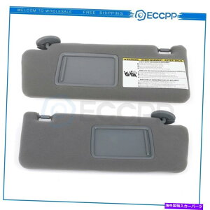 �T���V�F�[�h �g���^�^�R�}�J�[�T���o�C�U�[�plh rh w/extensions��mirrors med grey�V����2009 For Toyota Tacoma Car Sun Visors LH RH w/Extensions & Mirrors Med Gray NEW 2009�y���s�A���i�z