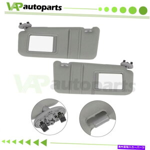 TVF[h  +ETChO[J[J[ToCU[07-11g^Jw/oT[t Left + Right Side Gray Color Car Sun Visor For 07-11 Toyota Camry W/O Sunroof