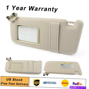 サンシェード ドライバーサイドトヨタカムリの左サンバイザー2007-2011 Beige US Driver Side Left Sun Visor For Toyota Camry W/O Vanity Light 2007-2011 Beige US