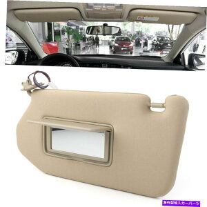 �T���V�F�[�h �Ԃ̍��h���C�o�[�T�C�h�T���o�C�U�[�̓��Y�p�X�t�@�C���_�[W/���C�g2013-2018�x�[�W�� Car Left Driver Side Sun Visor For Nissan Pathfinder w/ Light 2013-2018 Beige