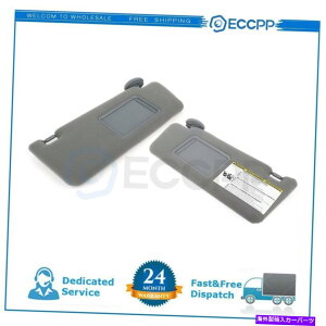 �T���V�F�[�h �g���^�^�R�}�T���o�C�U�[�plh rh w/extensions��mirrors med grey new 2005-2011 For Toyota Tacoma Sun Visors LH RH w/Extensions & Mirrors Med Gray NEW 2005-2011�y���s�A���i�z