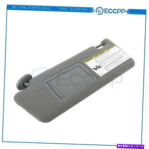 �T���V�F�[�h 2006�N�̃g���^�^�R�}�h���C�o�[�T�C�hLH�T���o�C�U�[w/�G�N�X�e���V�������~���[���b�h�O���[ For 2006 Toyota Tacoma Drivers Side LH Sun Visor W/Extension & Mirror Med Gray�y���s�A���i�z