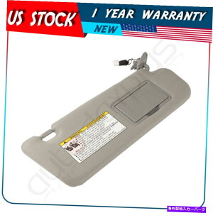 TVF[h 2006-2008OCToCU[ÉAq_C\i^2.4L 3.3L̂߂ɏƂ炳Ă܂ 2006-2008 Gray Sun Visor Right W/Lighted For Hyundai Sonata 2.4L 3.3L