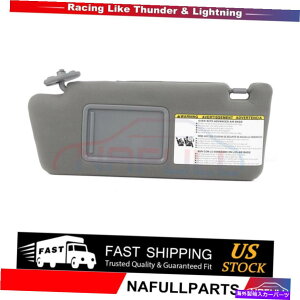 �T���V�F�[�h ���b�h�O���[�h���C�o�[�́A05-15�g���^�^�R�}�̂��߂�LH�T�C�h�T���o�C�U�[������܂��� Med Gray Driver Left LH Side Sun Visor For 05-15 Toyota Tacoma W/Extension�y���s�A���i�z