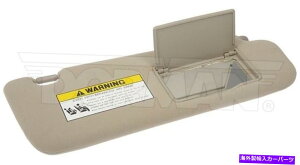 サンシェード 新しいドーマン74203 05-08 Sonata Beigeの右旅客サイドサンバイザーアセンブリ New Dorman 74203 Right Passenger Side Sun Visor Assembly for 05-08 Sonata Beige