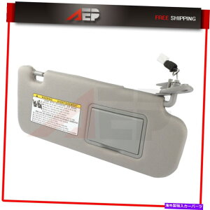 TVF[h q_C\i^2.4L 3.3L 06 07 08O[ToCU[̏qƏƖt For Hyundai Sonata 2.4L 3.3L 06 07 08 Gray Sun Visor Passenger With Lighted