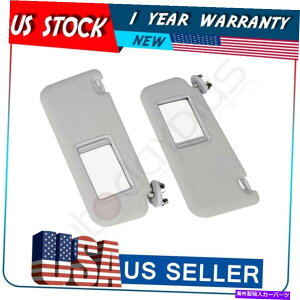 TVF[h 2006N2009NɉEtBbg̐VOCToCU[yAg^u4/hŠ New GRAY Sun Visor Pair Left Right fit for 2006-2009 Toyota RAV4 w/vanity light