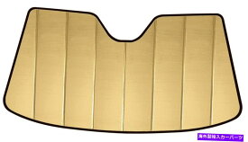 サンシェード イントロテックNS-80-RG究極のリフレクターゴールドサンシェードは日産ムラーノに適合する（15-22） Intro-Tech NS-80-RG Ultimate Reflector Gold Sun Shade Fits Nissan Murano (15-22)