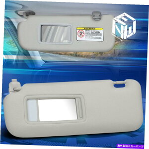 TVF[h 10-15̃}c_CX-9O[̍hCo[TChToCU[TVF[htTVF[htCg~[ For 10-15 Mazda CX-9 Gray Left Driver Side Sun Visor Sunshade w/LED Light Mirror