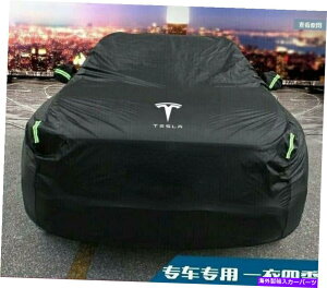 J[Jo[ eXfp̎Ԃ̃Jo[{fB_Xgv[tTTUVیV[h Car Cover Body Dustproof Waterproof Sun UV Protection Shield for Tesla Model