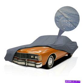 カーカバー [PSD]フォードカスタム500 1965-1973セダンの最高の防水フルカーカバー [PSD] Supreme Waterproof Full Car Cover for Ford Custom 500 1965-1973 Sedan