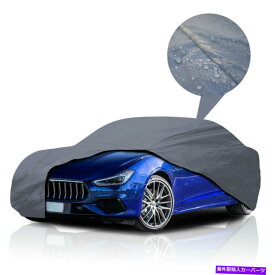 カーカバー [PSD]ジャガーXJ 2013-2015セダン4ドアの最高の防水フルカーカバー [PSD] Supreme Waterproof Full Car Cover for Jaguar XJ 2013-2015 Sedan 4-Door