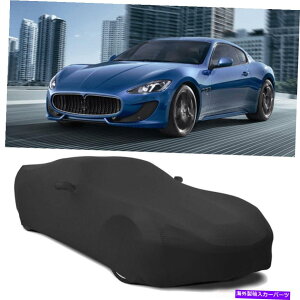 J[Jo[ 2008-2019 Maserati GranturismoJX^J[Jo[TeXgb`ubN For 2008-2019 Maserati GranTurismo Custom Indoor Car Cover Satin Stretch Black
