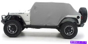 �J�[�J�o�[ Smittybilt1069 2007-18 Jeep JK�ɑϐ����̃h�A�t���b�v��������L���u�J�o�[ Smittybilt 1069 Cab Cover With Door Flaps Water Resistant For 2007-18 Jeep JK�y���s�A���i�z