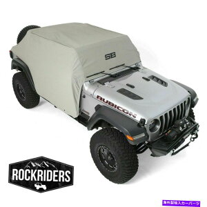 �J�[�J�o�[ Smittybilt 1071�ϐ����L���u�J�o�[�t���h�A�t���b�v2018-2022�W�[�v�����O���[ Smittybilt 1071 Water-Resistant Cab Cover w/ Door Flaps 2018-2022 Jeep Wrangler�y���s�A���i�z
