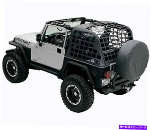 J[Jo[ SMITTYBILT C.RES SYSTEM CARGO NET 561035 BLACK 1997-2006 Jeep Wrangler TJ Smittybilt C.RES System Cargo Net 561035 Black 1997-2006 FOR Jeep Wrangler TJ