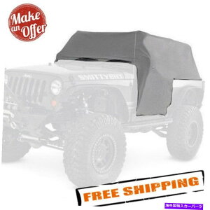 �J�[�J�o�[ Smittybilt1068 2007-2017�̃h�A�t���b�v�t���L���u�J�o�[�W�[�v�����O���[jk2�h�A Smittybilt 1068 Cab Cover with Door Flaps for 2007-2017 Jeep Wrangler JK 2 Door�y���s�A���i�z