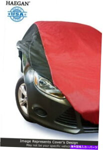 J[Jo[ AJ̎Ԃ̃Jo[bh/ubNtBbgtBAbg500L 2014 USA Made Car Cover Red/Black fits FIAT 500L 2014