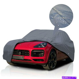 カーカバー [PSD] 2018ポルシェカイエンの最高の防水セミカスタムフルSUVカーカバー [PSD] Supreme Waterproof Semi Custom Full SUV Car Cover for 2018 Porsche Cayenne