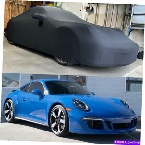 J[Jo[ 2012-2022|VF911N[y/PC}̉Xgb`_Xgv[tJX^ Car Cover Indoor Stretch Dustproof Custom for 2012-2022 Porsche 911 Coupe/Cayman
