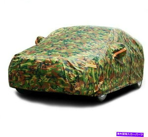 �J�[�J�o�[ �Ԃ̃J���t���[�W���J�o�[�h�����O�JUV�_�X�g�X�m�[�I�[���E�F�U�[�ی� Car Camouflage Cover Waterproof Outdoor Rain Uv Dust Snow All Weather Protection