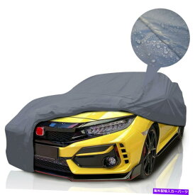 カーカバー [PSD]ホンダシビック2016-2022ハッチバック5ドア向けの最高の防水車カバー [PSD] Supreme Waterproof Car Cover for Honda Civic 2016-2022 Hatchback 5-Door