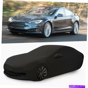 J[Jo[ eXfS2012-2022ChAJ[Jo[Te_[N_XgیJX^ For Tesla Model S 2012-2022 Indoor Car Cover Satin Dark Dust Protection Custom
