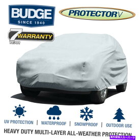 カーカバー バッジプロテクターv SUVカバーはランドローバーディスカバリー2003 |防水|通気性 Budge Protector V SUV Cover Fits Land Rover Discovery 2003|Waterproof|Breathable