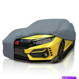 カーカバー [PSD]ホンダシビックハッチバックタイプR 2017-2021の最高の防水車カバー [PSD] Supreme Waterproof Car Cover for Honda Civic Hatchback Type R 2017-2021