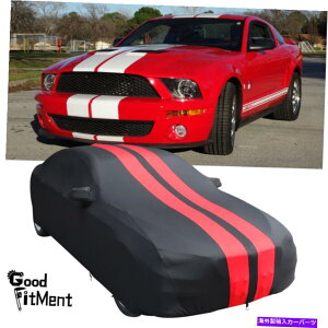 J[Jo[ J[Jo[Xgb`Te͐̉tH[h}X^OVFr[GT500 Car Cover Stretch Satin Wind Snow Dustproof Indoor For Ford Mustang Shelby GT500