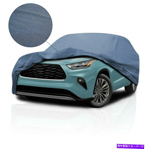 J[Jo[ [PSD] 2001-2022g^nC_[SUV̍ō̖htJ[Jo[ [PSD] Supreme Waterproof Full Car Cover for 2001-2022 Toyota Highlander SUV