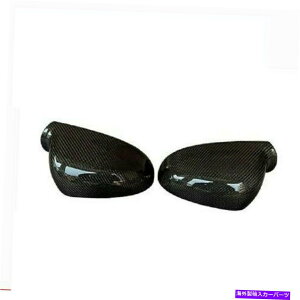 US~[ J[{t@Co[J[TChr[~[LbvVWSt5 MK5 GTI R32̕i Carbon Fiber Car Side View Mirror Caps Parts for VW Golf 5 MK5 GTI R32